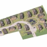 Impressie met kavelnummers