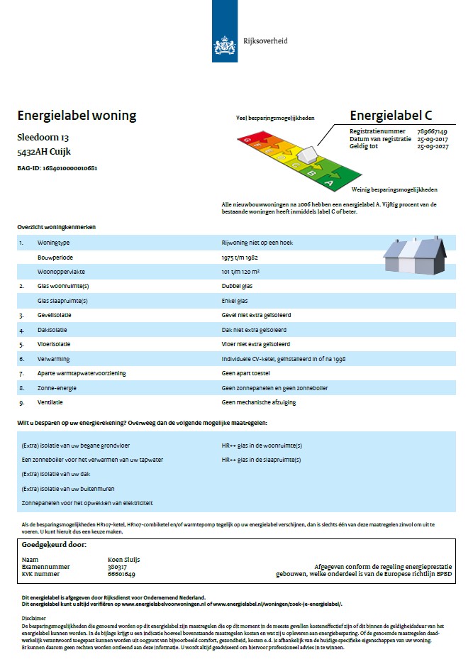 Energielabel