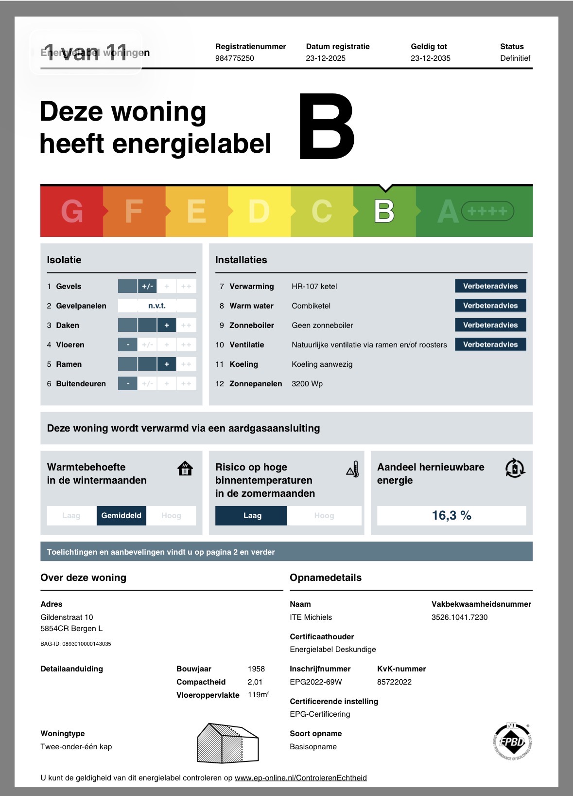 energielabel
