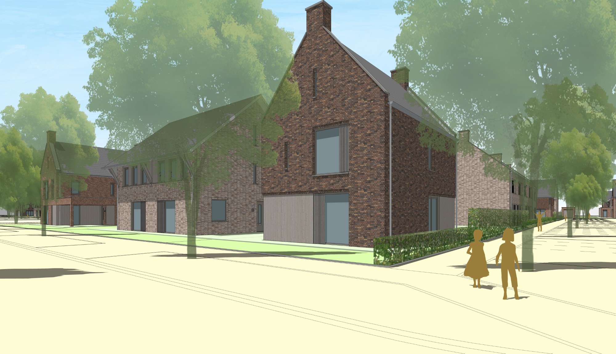 Vrijstaand geschakeld en tweekapper type D